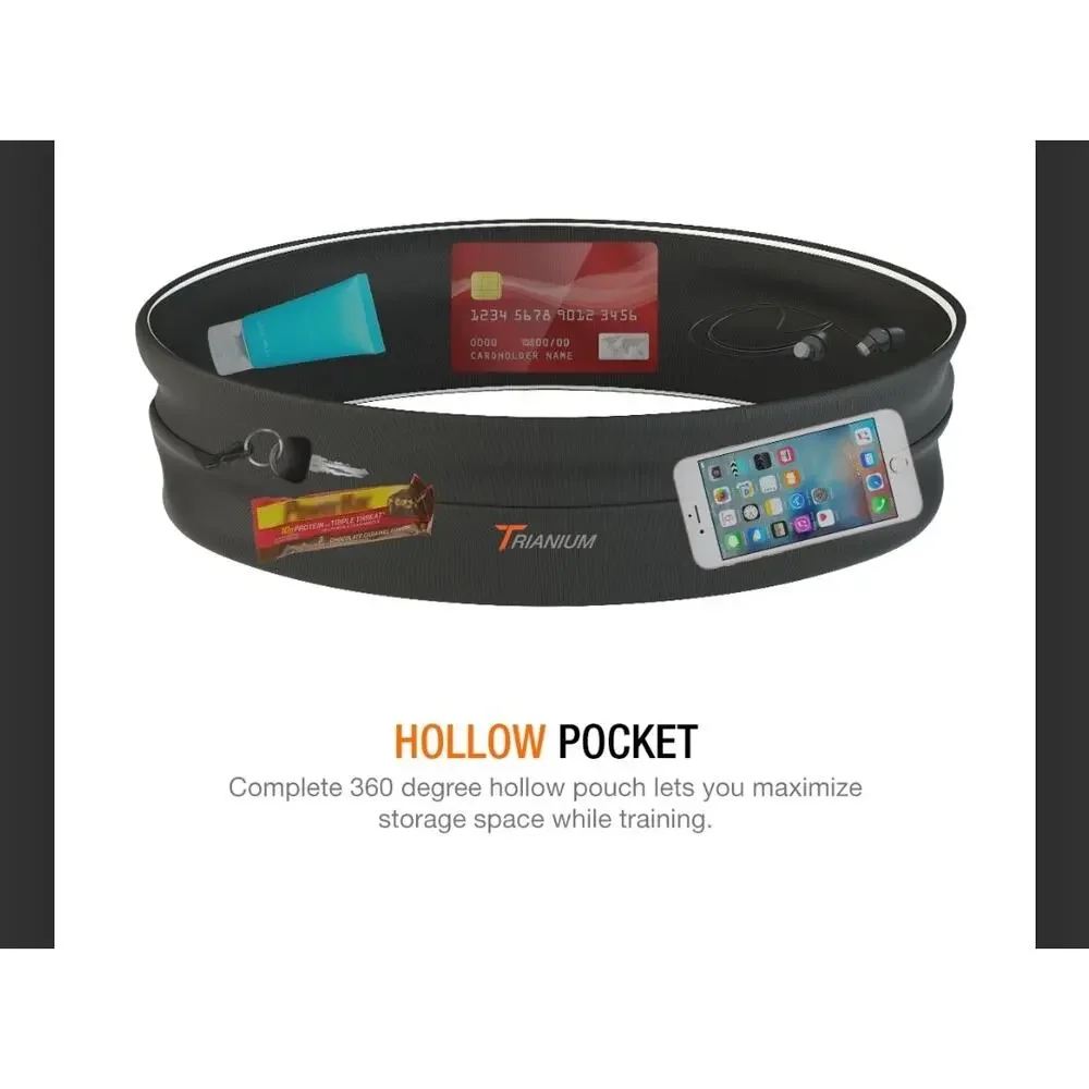 Trianium Universal Workout Running Belt Waist Pack | Size XS
